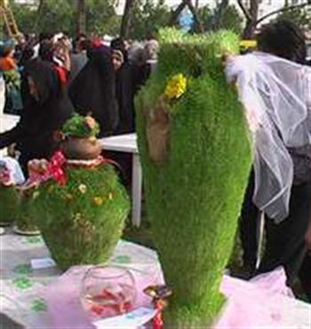 درست کردن سبزه عید